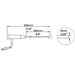 General Purpose Extended Length K-Type Thermocouple General Purpose Extended Length K-Type Thermocouple